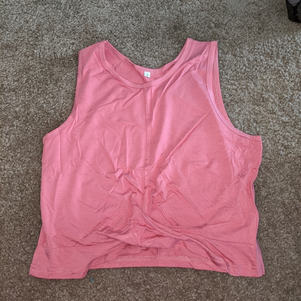 Pink crop top *new*